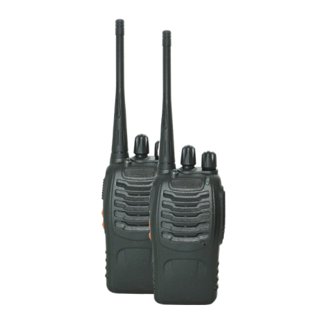 2Pcs Portable Handy Talkie Radio Station Amateur Two Way Radio Receiver Transmitter Transceiver