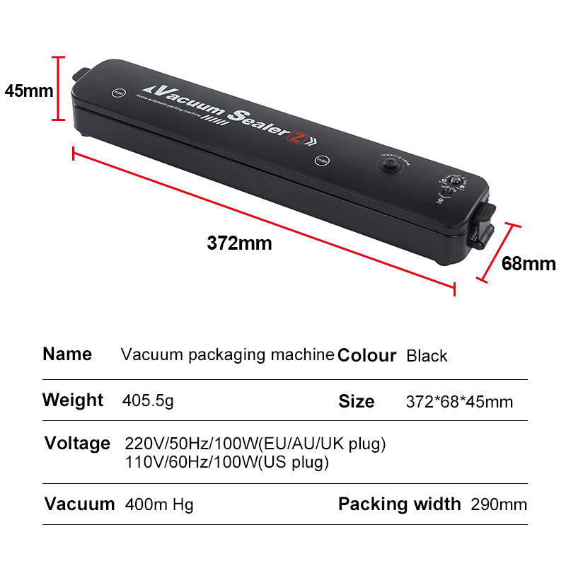 Vacuum Packaging Pack Sealer Machine for Food