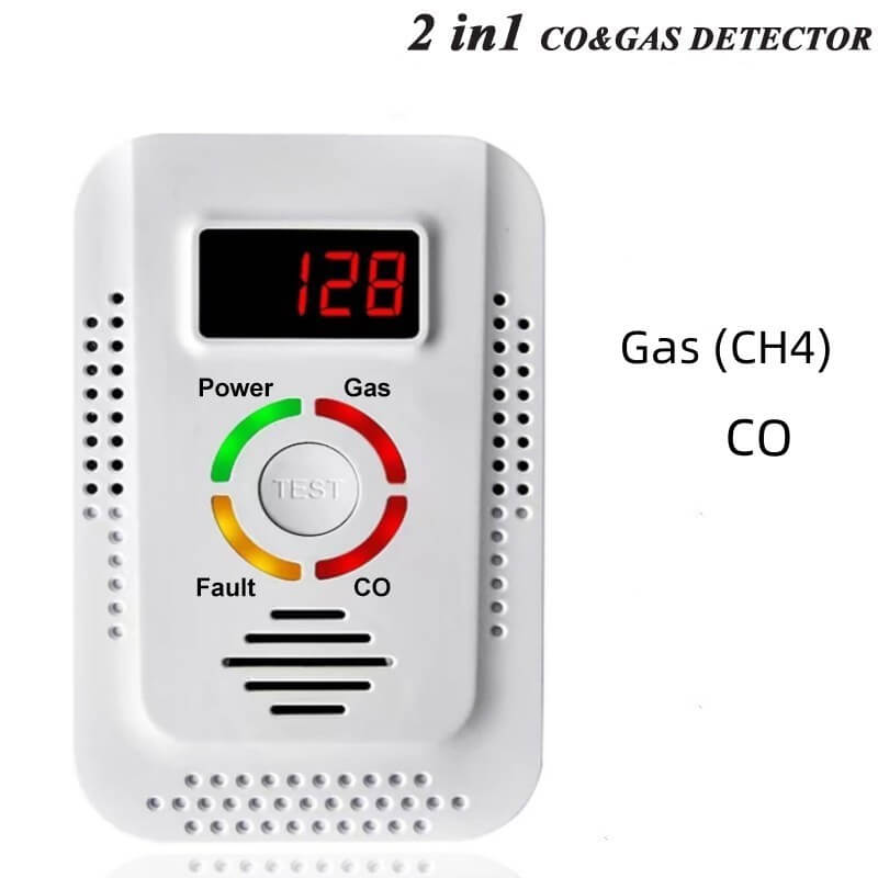 Gas Leak Carbon Monoxide CO2 Detector Alarm for Home