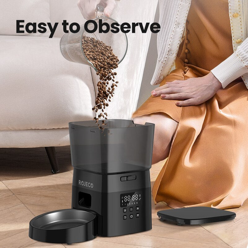 Automatic Dog Timed Food Feeder Dispenser