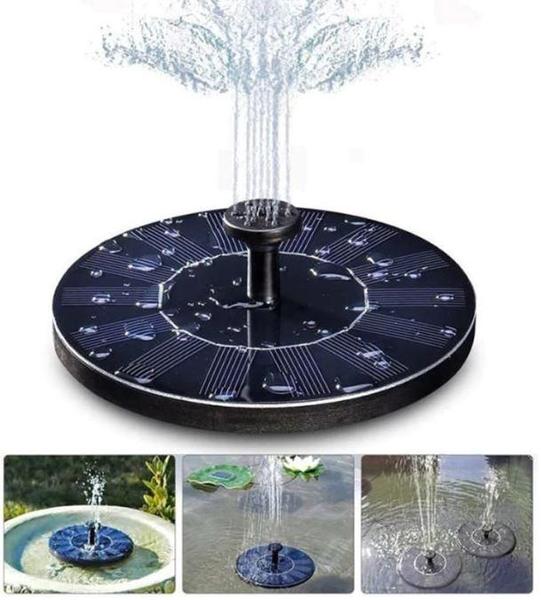 Solar Bionic Fountain for Gardens Birth Bath for Floor / Ground