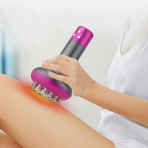 Electric Body Brush for Cellulite Reduction & Lymphatic Drainage Massage