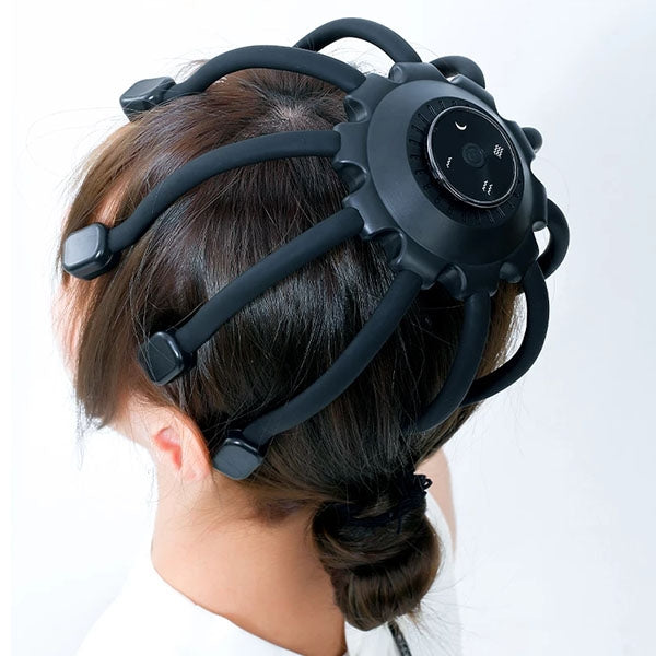 Electric Octopus Head Massager - Best Head Massage Machine with Vibration Therapy