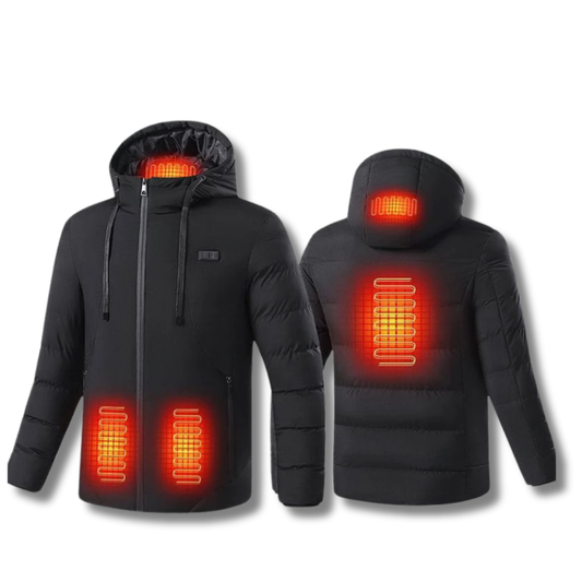 Puffer Heated Jacket – Stay Cozy and Stylish in Winter with Built-In Heating