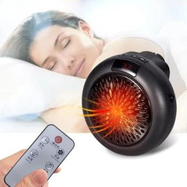 Compact Electric Heater - USB and Plug-In Portable small electric heater