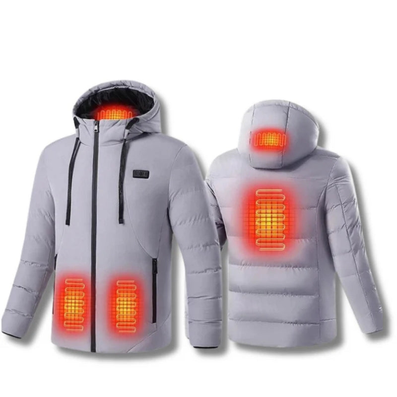 Puffer Heated Jacket – Stay Cozy and Stylish in Winter with Built-In Heating