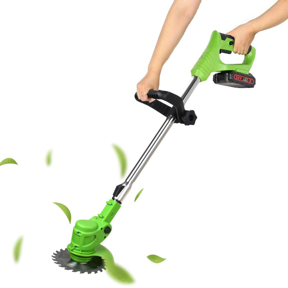 Powerful Electric Battery Operated Cordless Weed Eater / Grass Trimmer