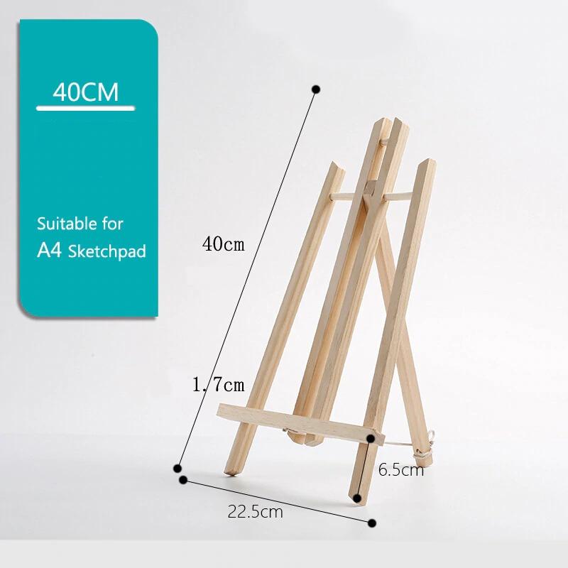 A4 Wood Table Top Painting Easel