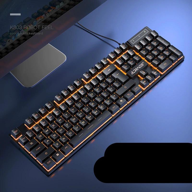 Wired Gaming Mechanical Backlighted Keyboard