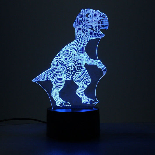 Dinosaur Night light - 3D Dinosaur Light - T Rex Night Light