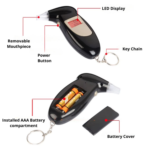 Ketone Breath Meter - Accurate Ketogenic Test Kit for Monitoring Ketosis Levels