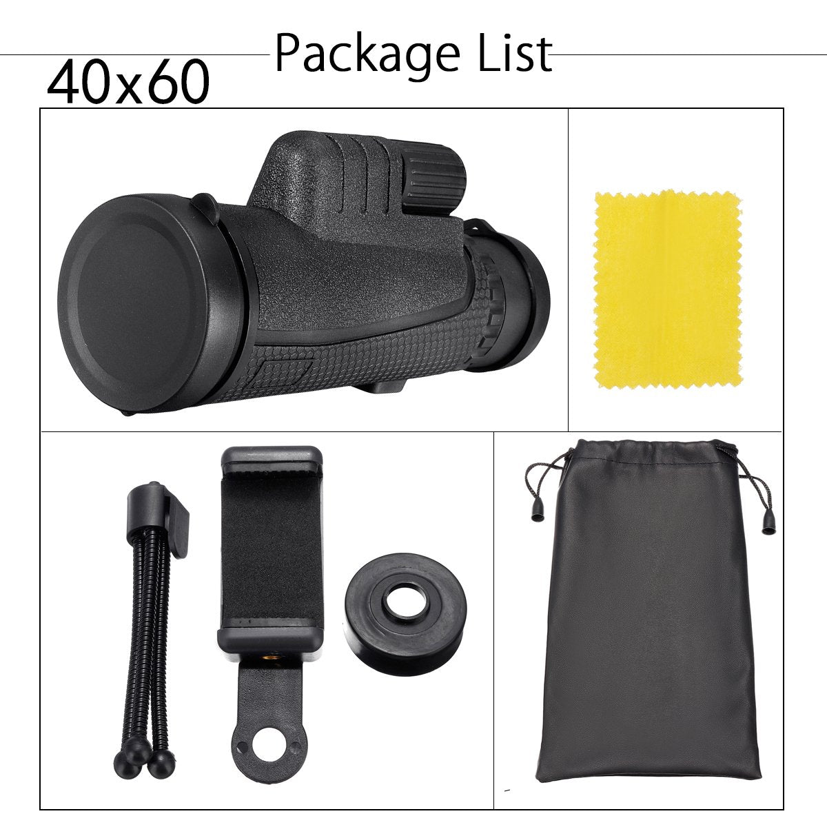 Hiking Monocular Digital Binocular Lens Camera HD