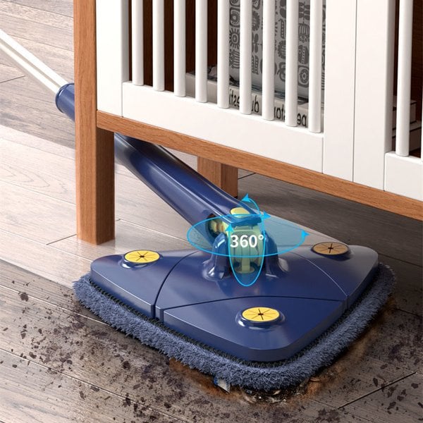 360° Triangular Adjustable Rotatable Cleaning Mop