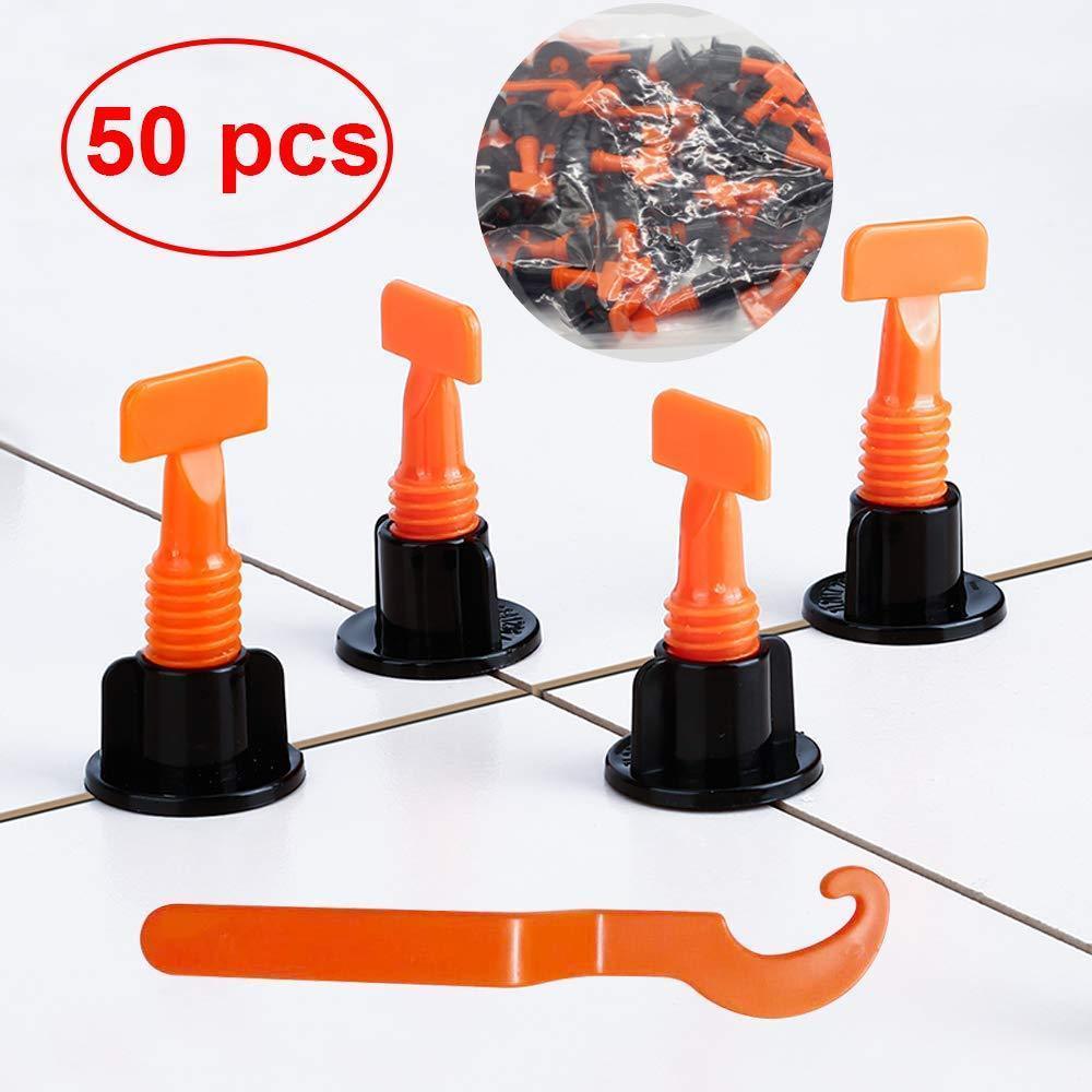 No.1 Reusable Tile leveling System Alignment Spacers 50Pcs