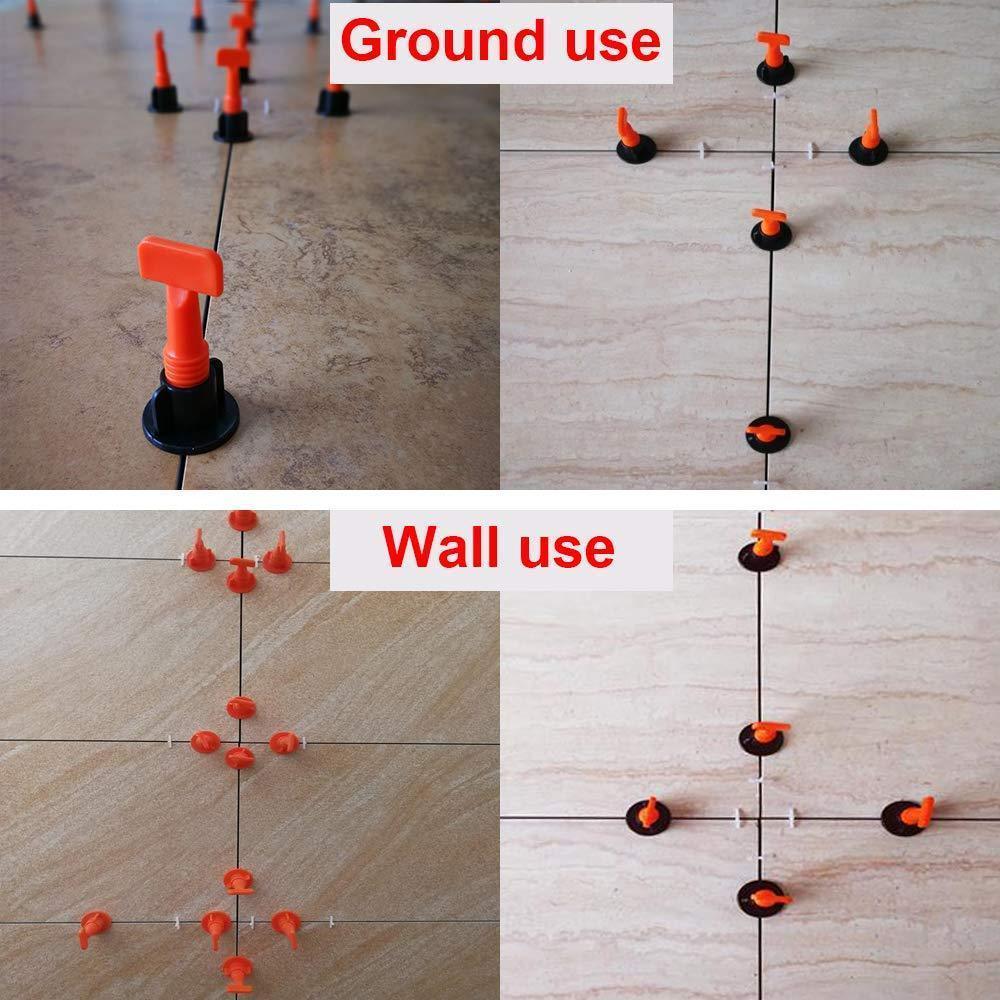 No.1 Reusable Tile leveling System Alignment Spacers 50Pcs