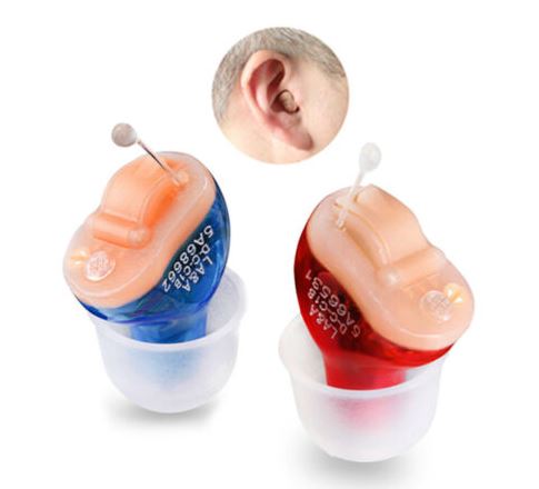 In-Ear Rechargeable Hearing Aids Offering Clear Sound, Long-Lasting Battery, and Comfortable Fit for Everyday Use