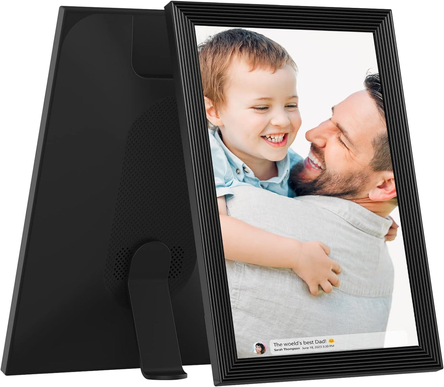 High-Resolution Digital Photo Frame Top-Rated Electric Picture Frame with Video Playback and Camera Features