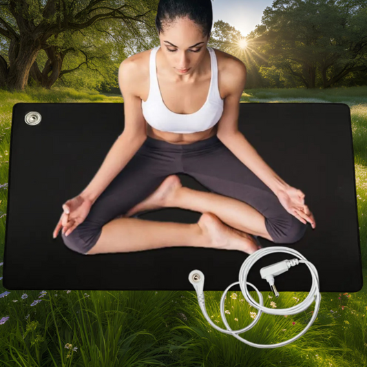 Grounding Pad Earthing Mat - UK Plug for Sleep Aid with Silver Thread Technology