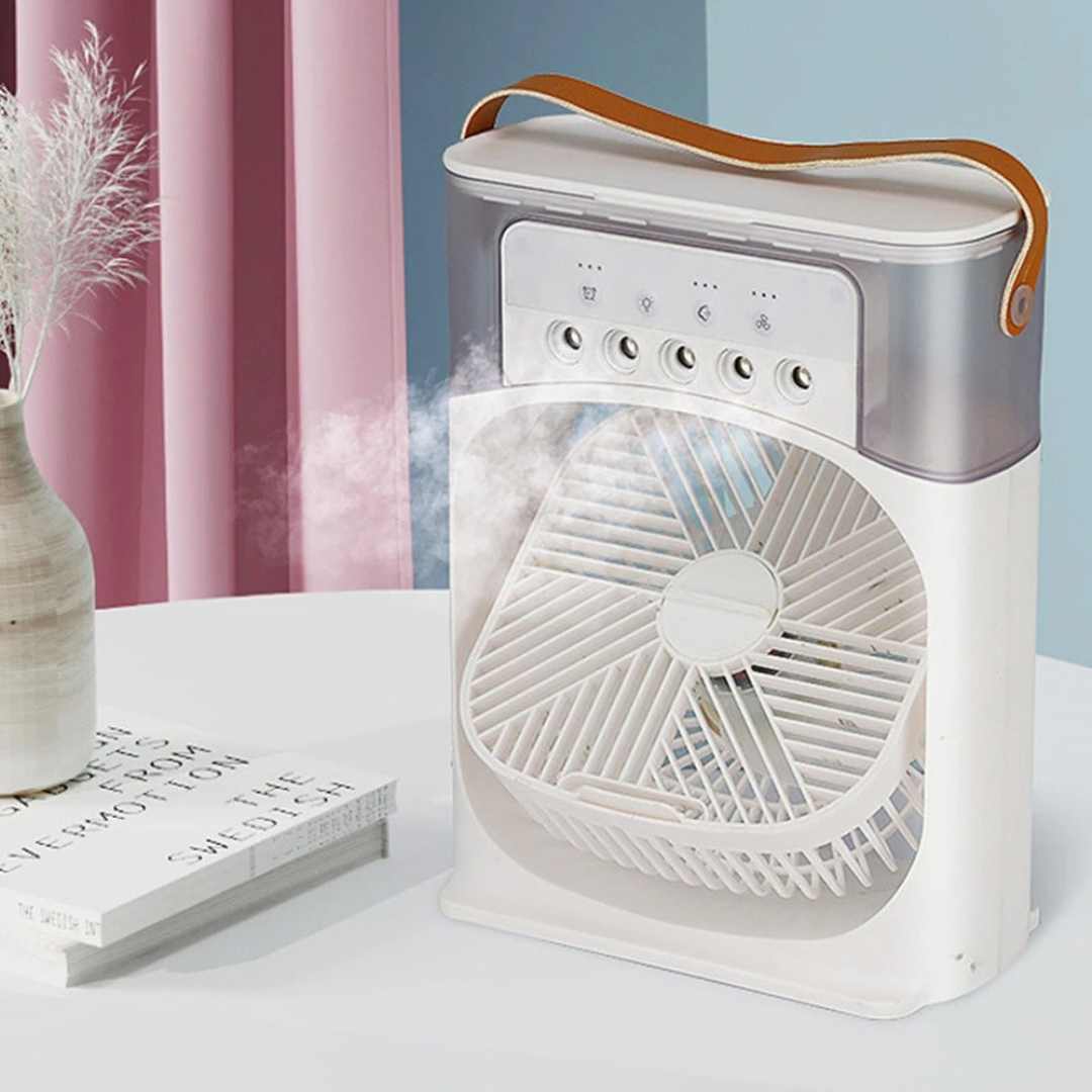 Evaporative 4-In-1 Mini Mobile Air Conditioning Fan