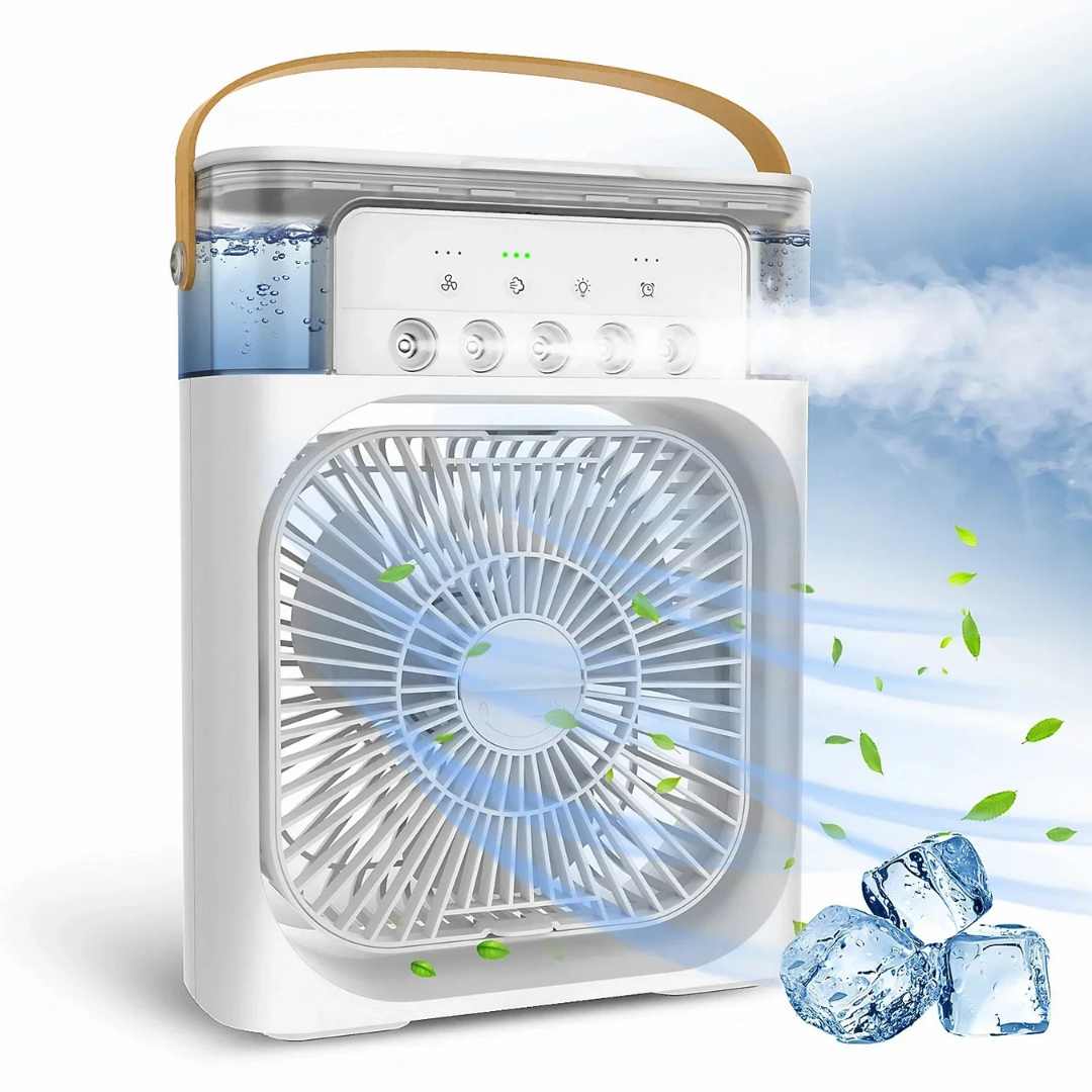 Evaporative 4-In-1 Mini Mobile Air Conditioning Fan