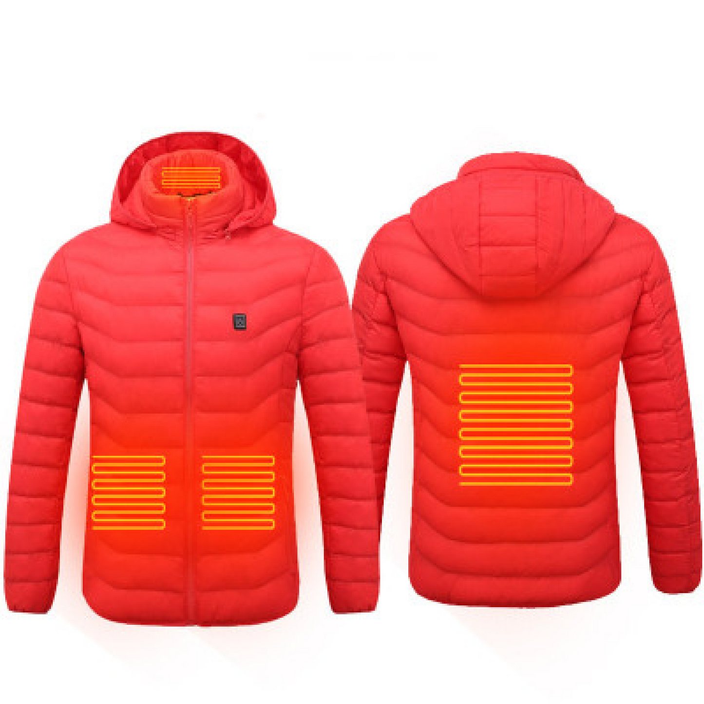 Heated Electric Warming Jacket Coat Fleece Work Body Battery Heating Apparel for Men and Women