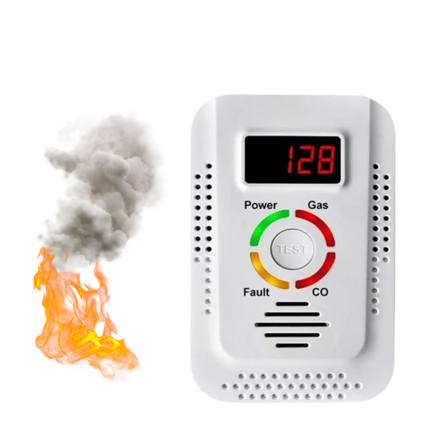 Gas Leak Carbon Monoxide CO2 Detector Alarm for Home