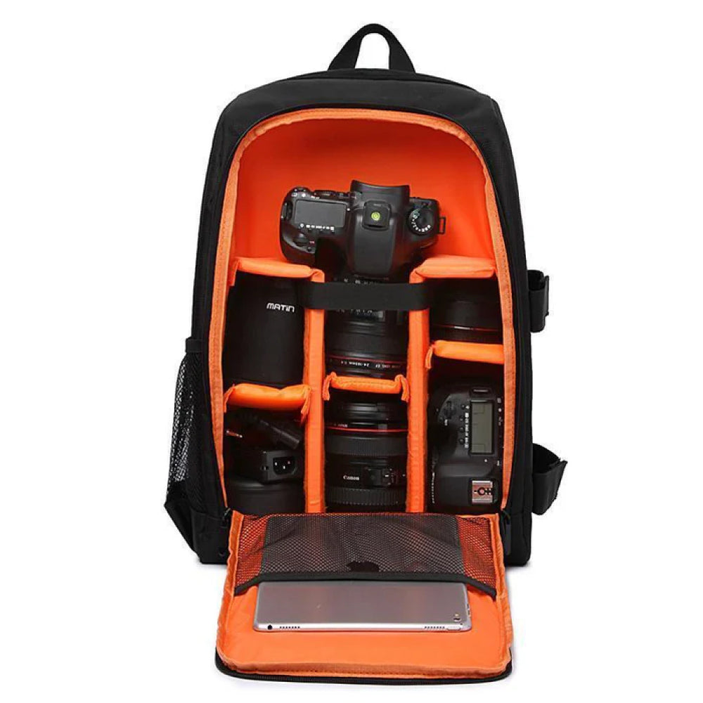 Professional Camera Bag Backpack - Waterproof, Spacious, and Ideal for DSLR Gear