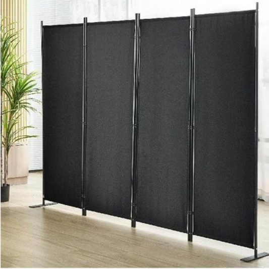 Temporary Room Dividers Partition Wall Screen Collapsible for Bedroom