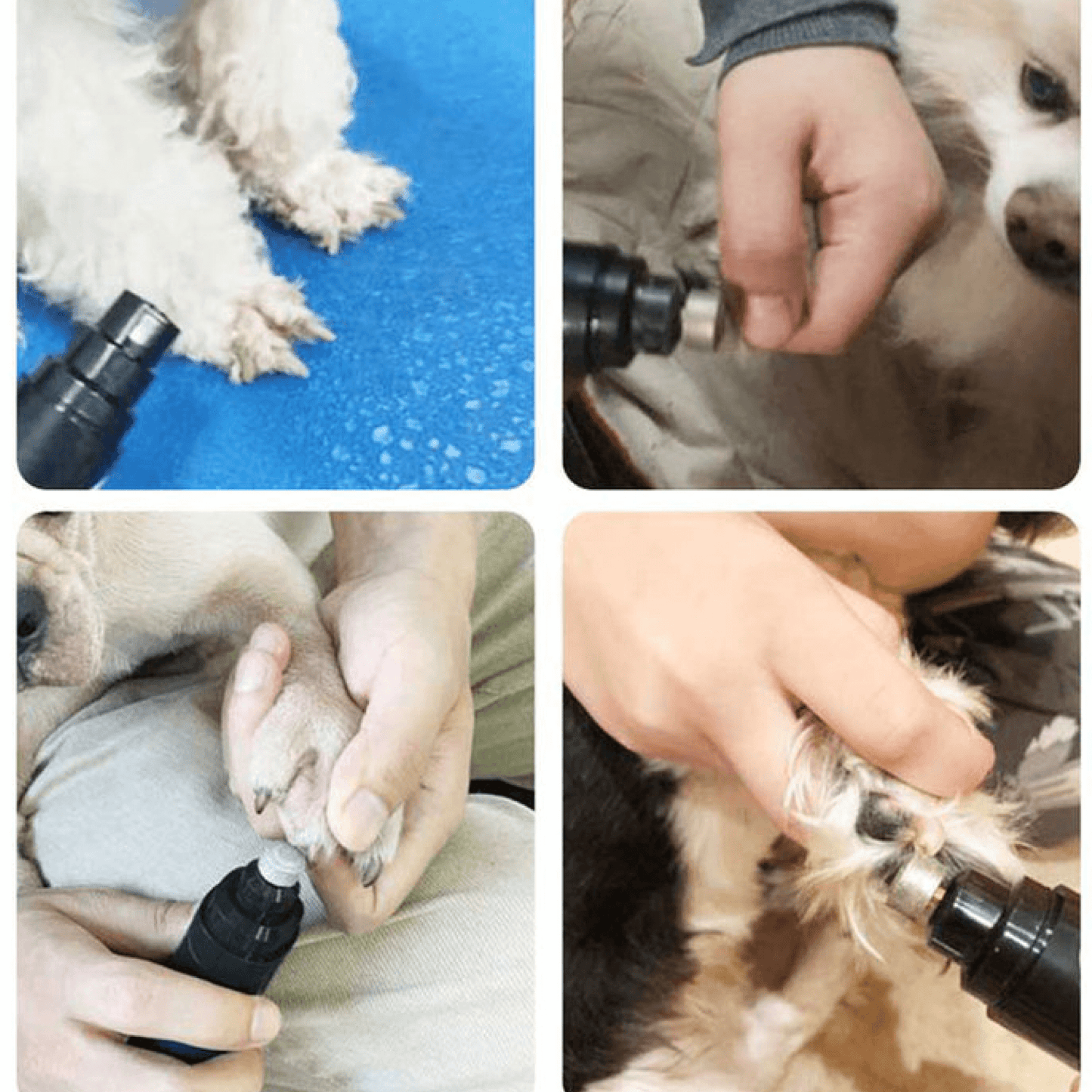 Electric Dog Claw Nail Trimmer Grinder Clipper for Dogs and Cats