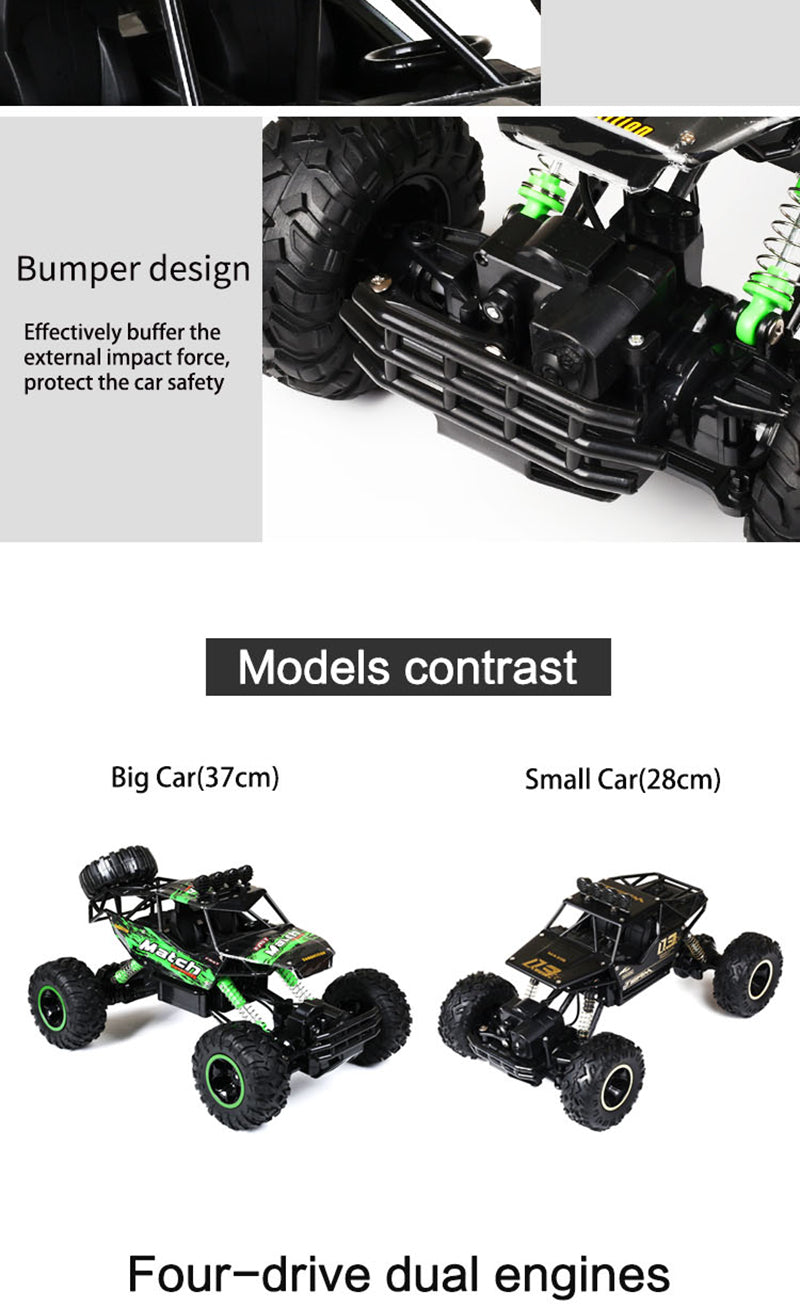 Remote Control Car 4x4 Rock Crawler Monster Truck