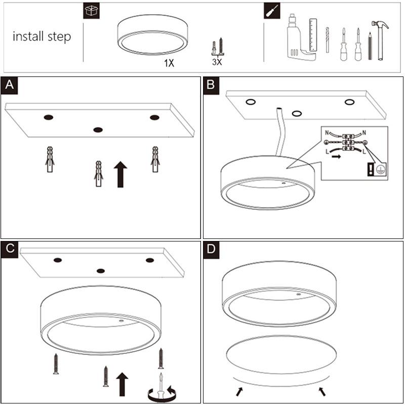 Led Ceiling Lights - Modern Ceiling Lamps