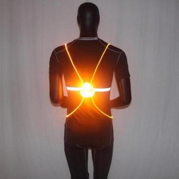 Lighted Running Vest | Flashing High Visibility Vest