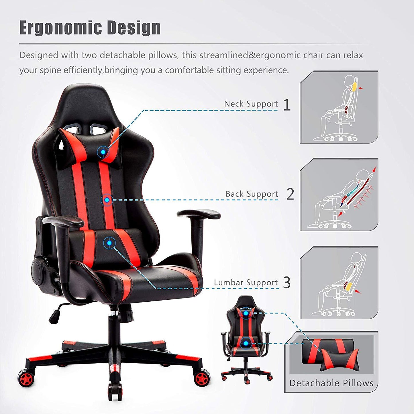 Best Gaming Chair X-Treme Gaming Secret Computer Gaming Chair