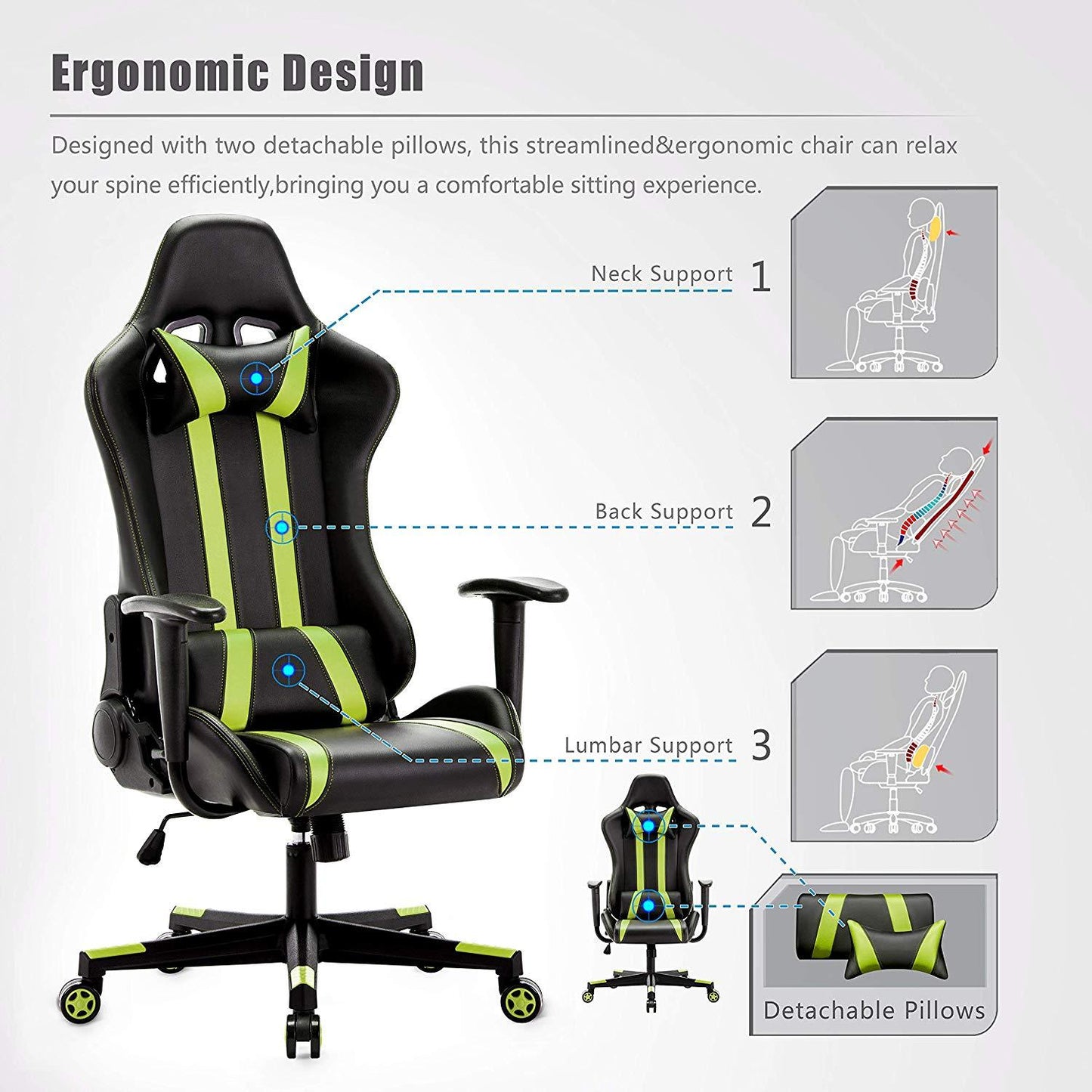 Best Gaming Chair X-Treme Gaming Secret Computer Gaming Chair