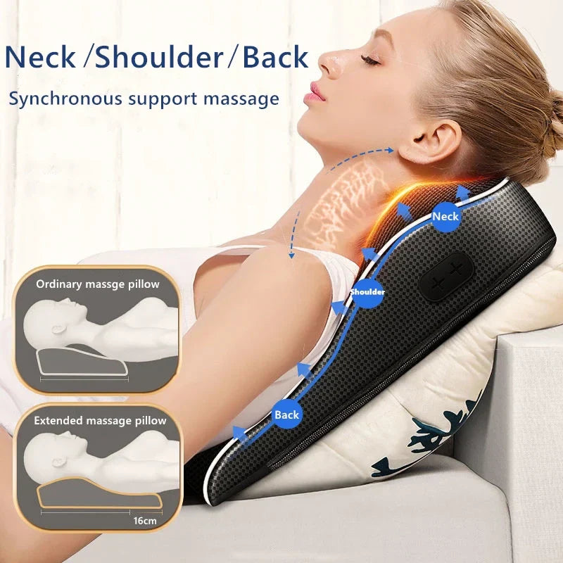 Back and Neck Stretcher - Dual Purpose Stretching Device for Pain Relief