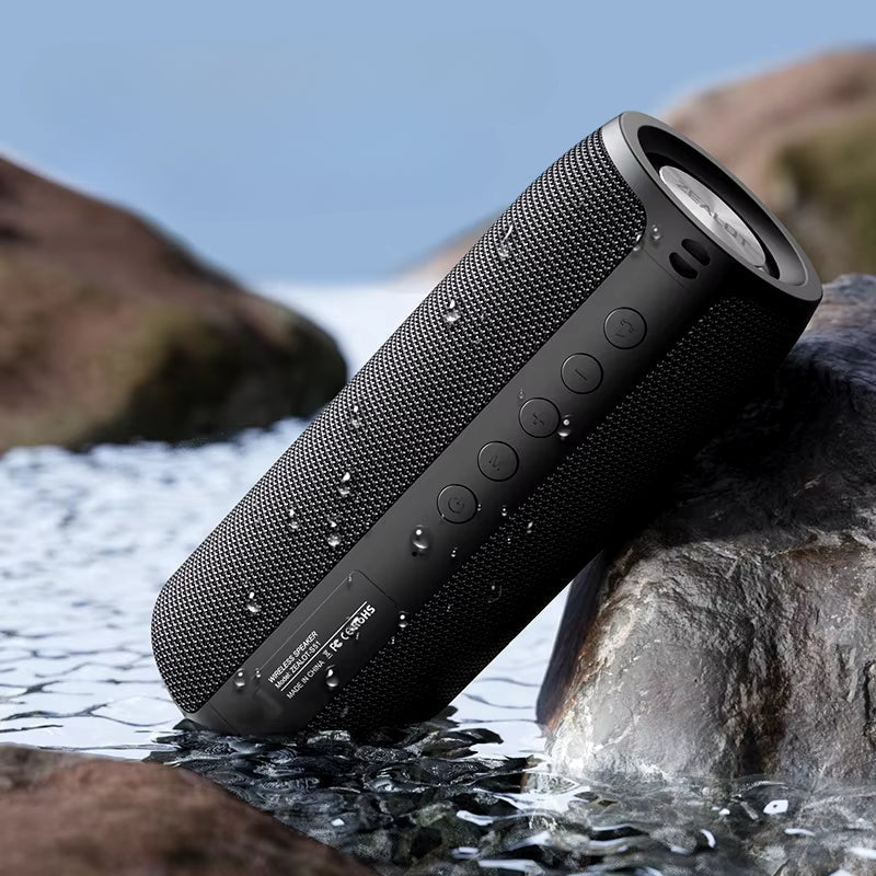 Powerful Mini Bluetooth Speaker - Compact 360° Wireless Waterproof Loudspeaker