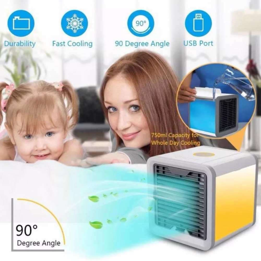 Frost Air Small Portable Air Conditioner Miniature Air Cooler AC 550ml Water Tank