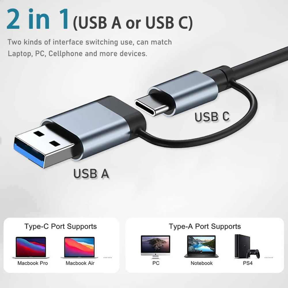 Usb to Usb C Adapter Converter Usb C to Usb