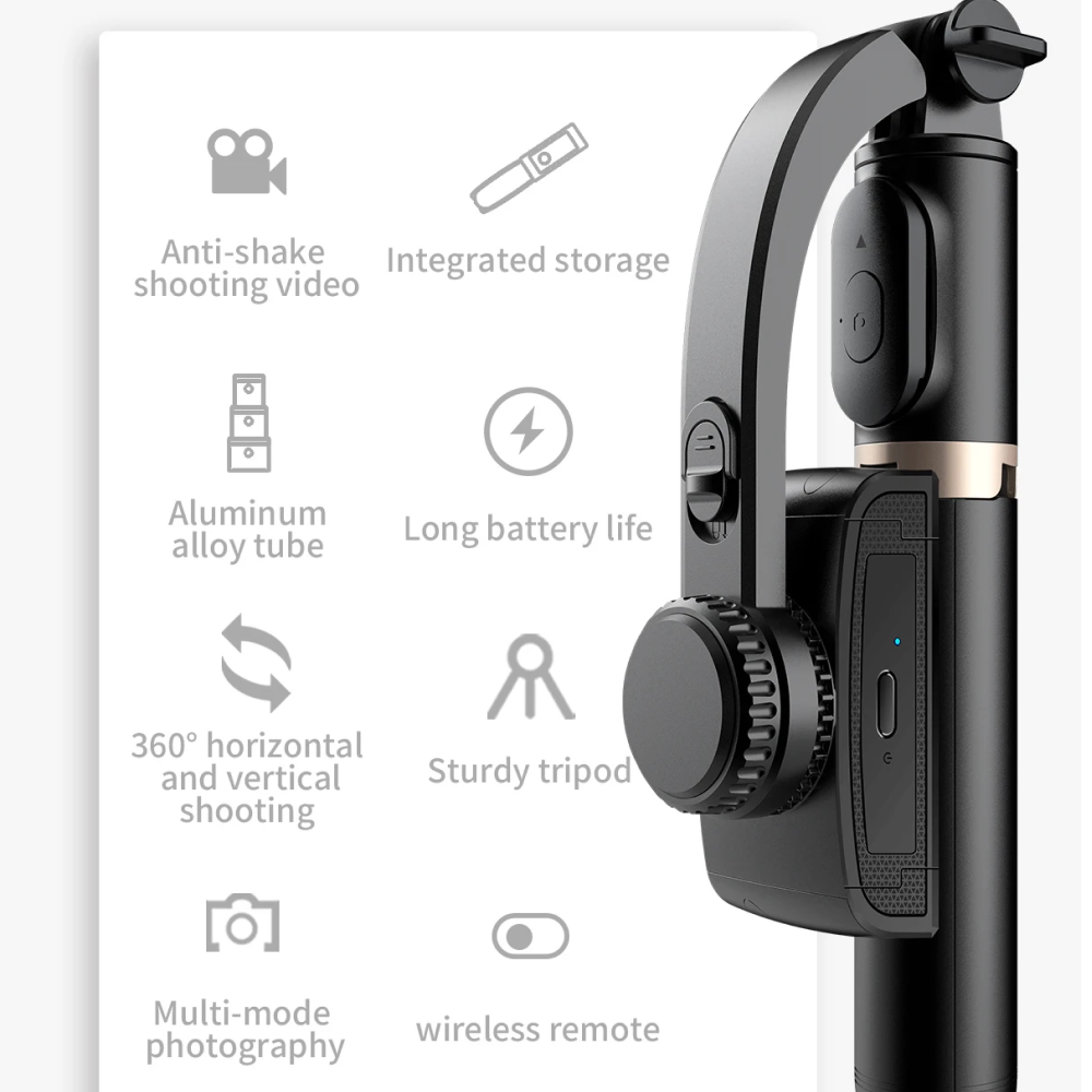 Stabilizer Phone Gimbal Gimbles for Video Recording Content Creator