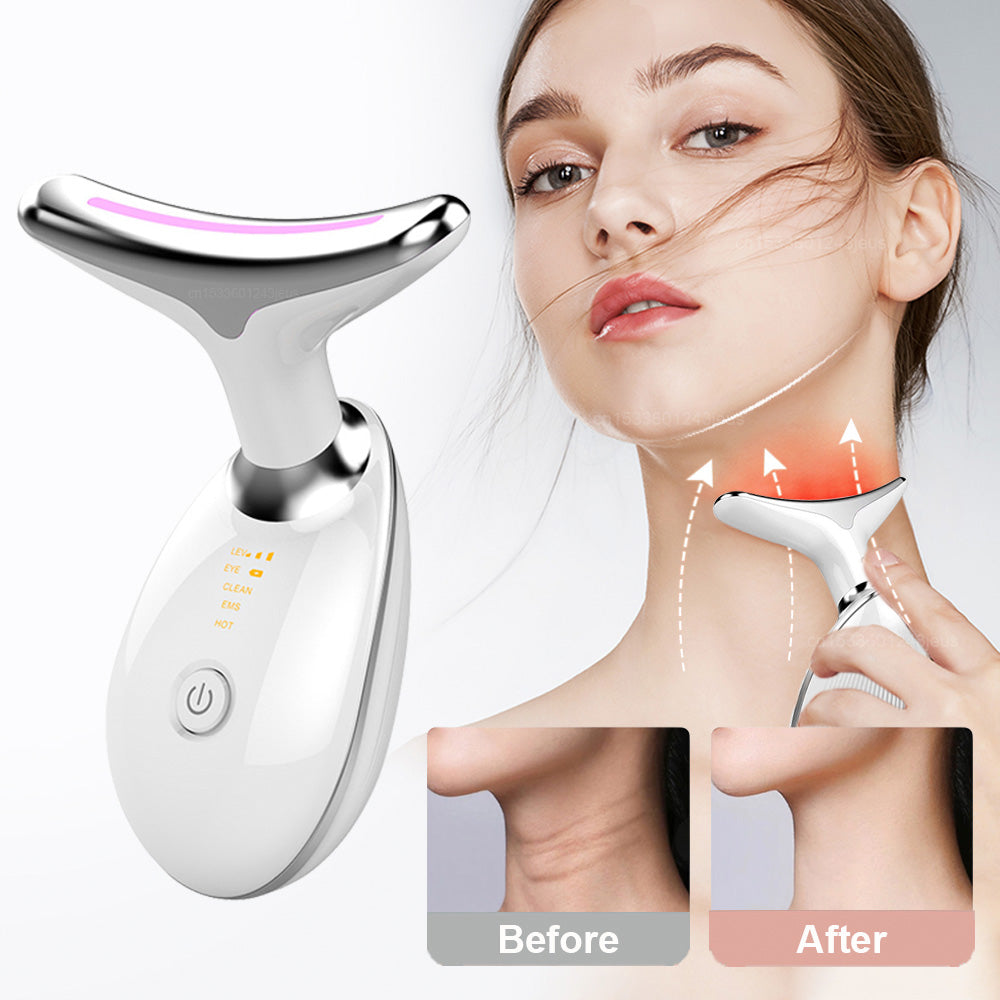 LED Photon Therapy Anti Wrinkle Double Chin Remover