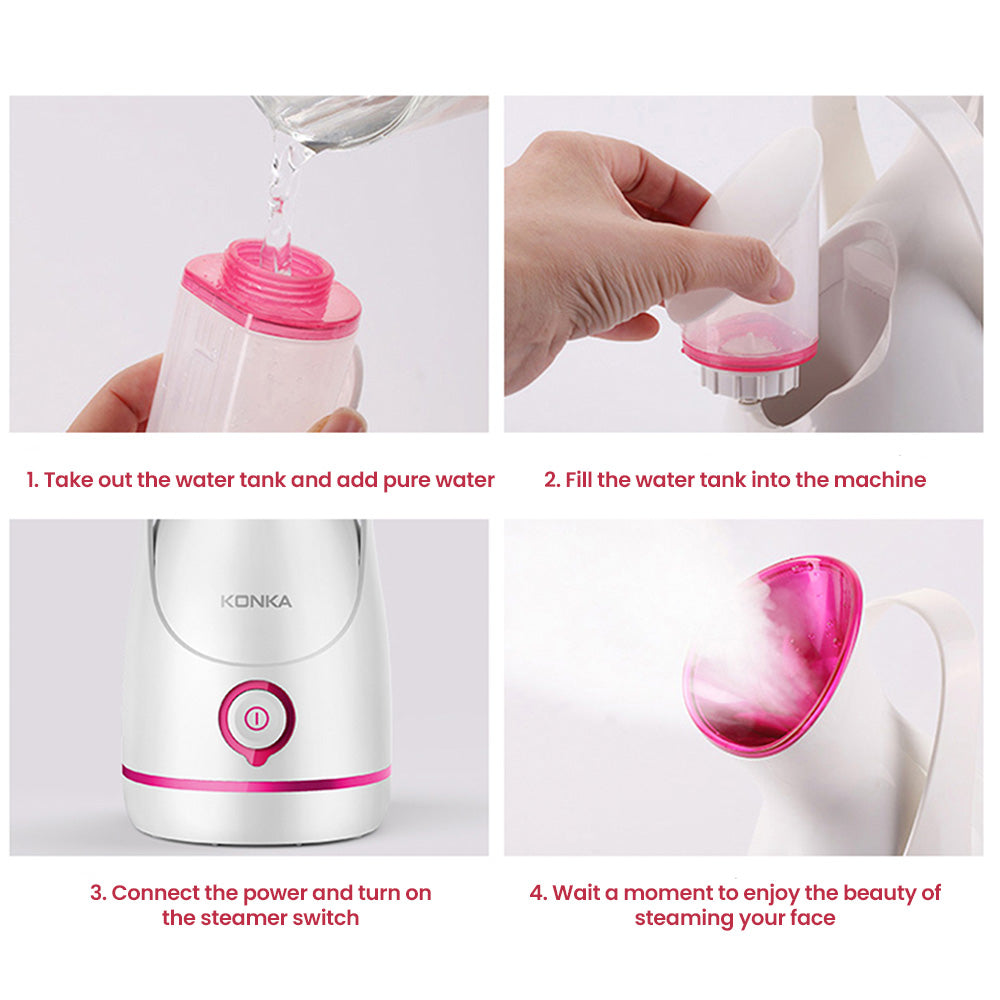 Facial Steamer for Your Face Professional Sauna Cleaner Steam to Face