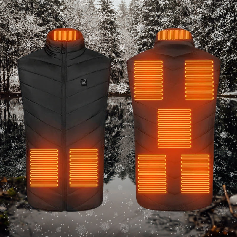 Heated Gilet – Lightweight Body Warmer Heated Jacket for Ultimate Comfort