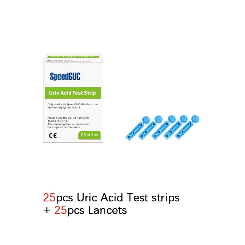 Cholesterol, Uric Acid and Glucose Test Stripe for Multifunctional Monitor