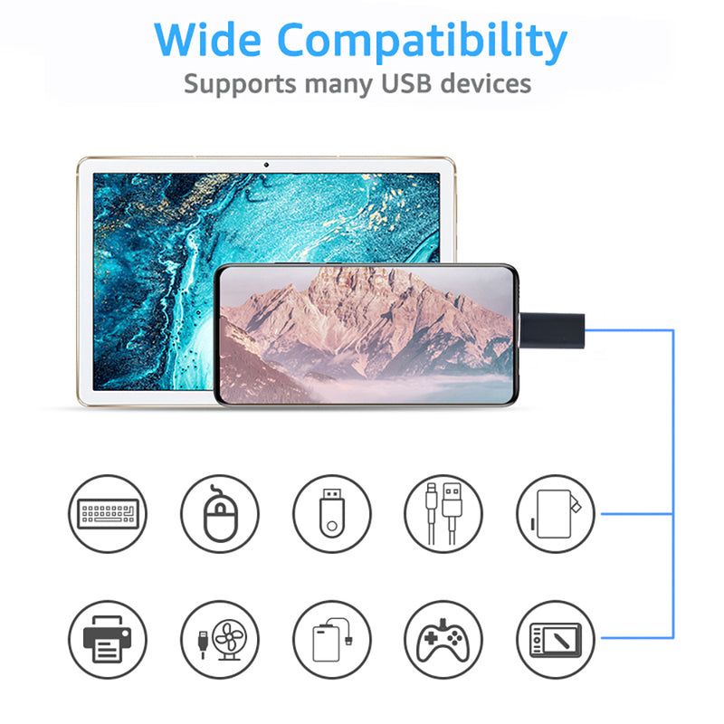 OTG Adapter Type C to USB 3.0/Type C to IOS