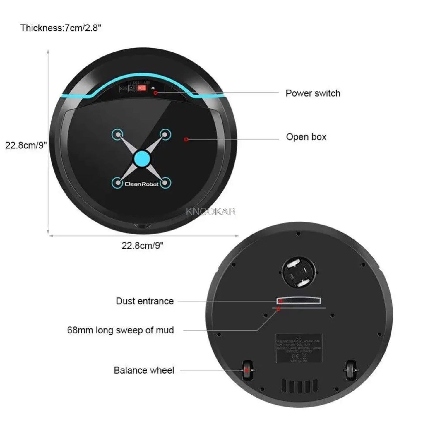 Best Rated Automatic Robot Vacuum Autonomous Top rated Vaccum Cleaner and Mop