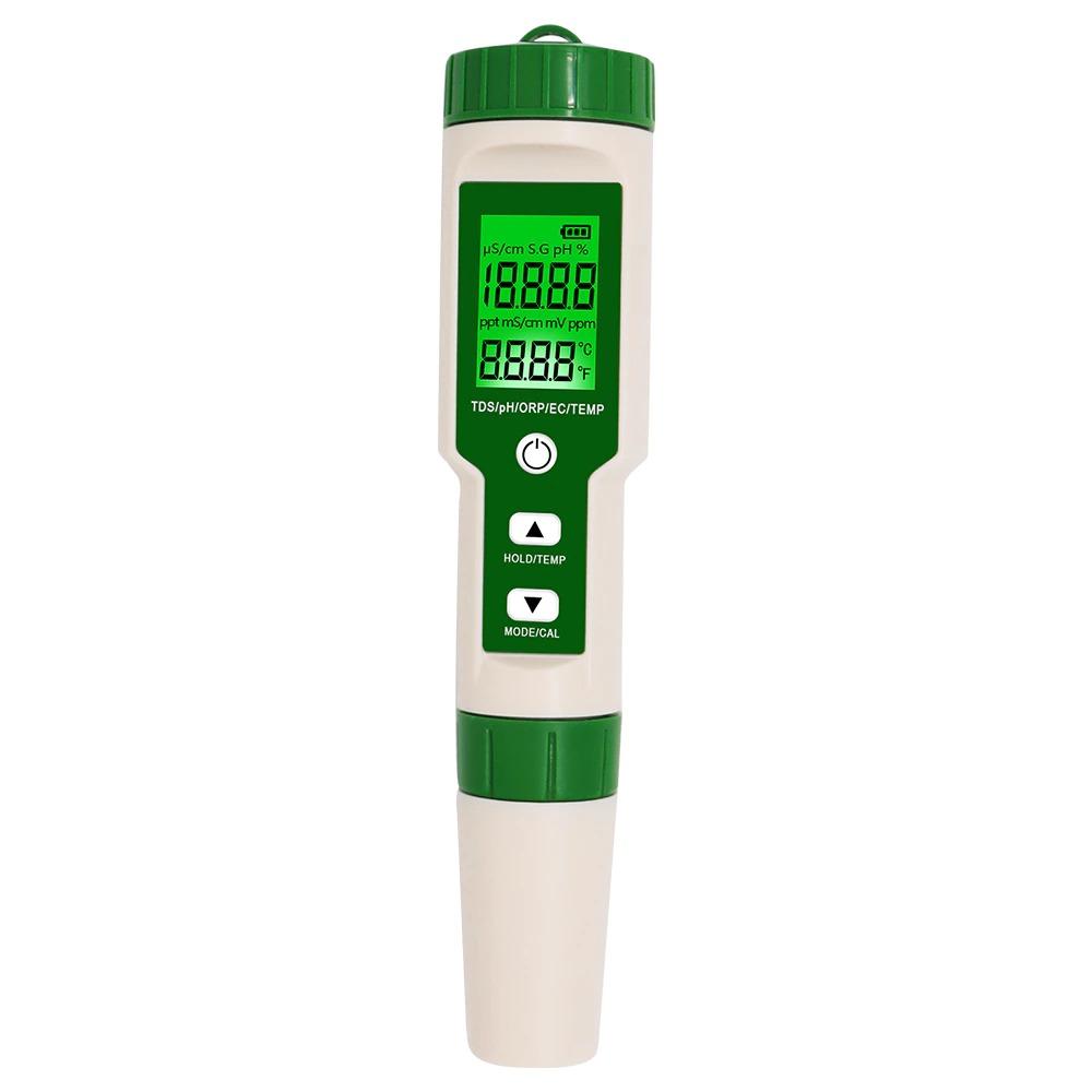 Digital PH Meter Multifunction 5 in 1 PH/TDS/EC/ORP/Temperature Meter