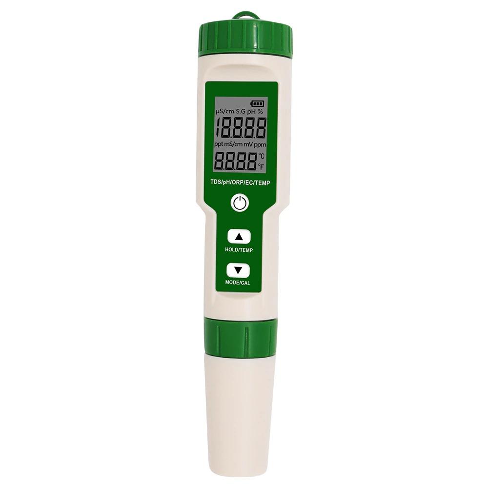 Digital PH Meter Multifunction 5 in 1 PH/TDS/EC/ORP/Temperature Meter