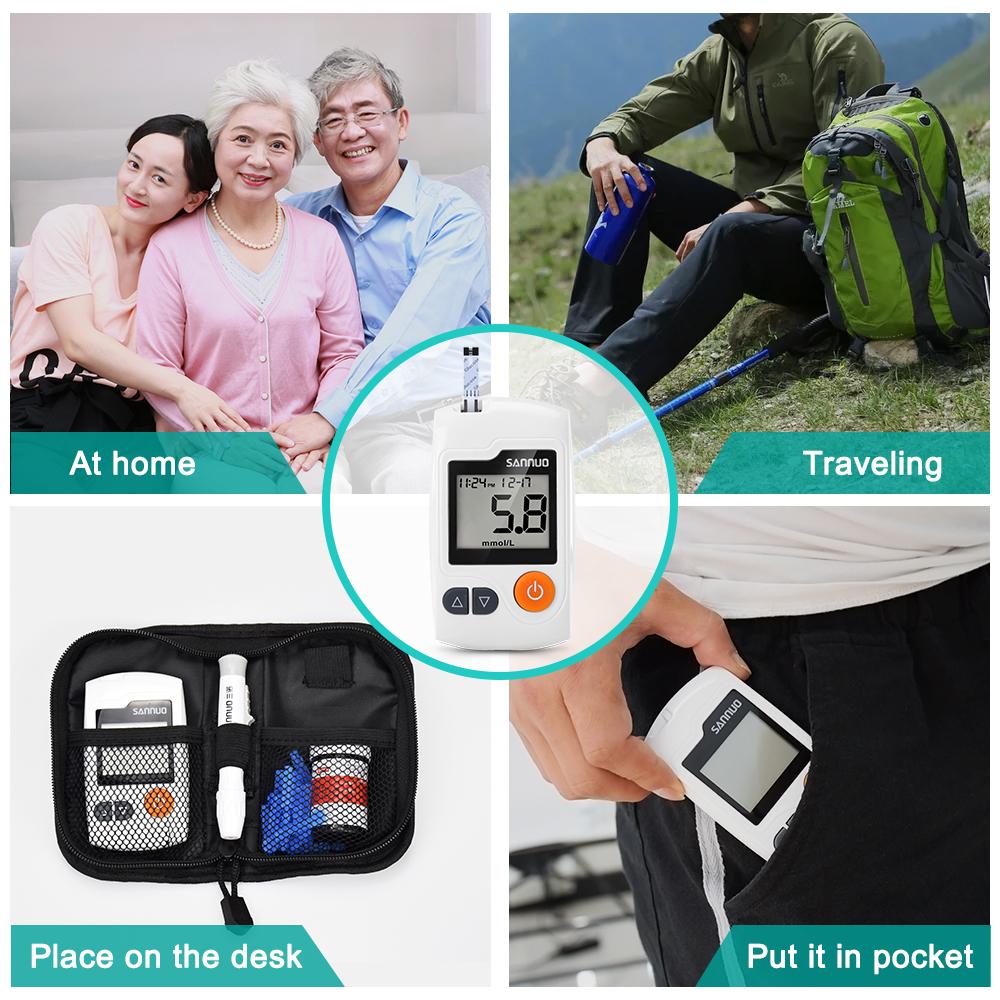 Glucometer - Blood Glucose Meter 100 Stips