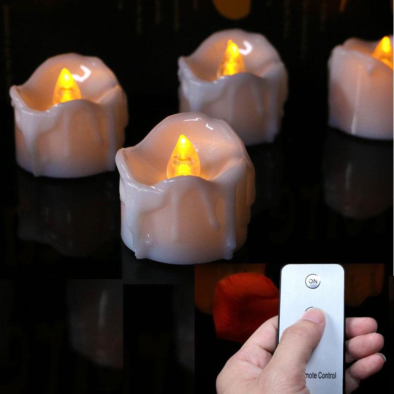 Battery Candles - Remote Control Flameless Candles 3 pcs