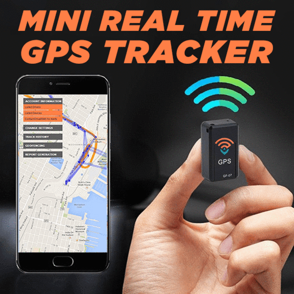 Mini Real Time GPS Tracker Device | Small Size and Light Weight